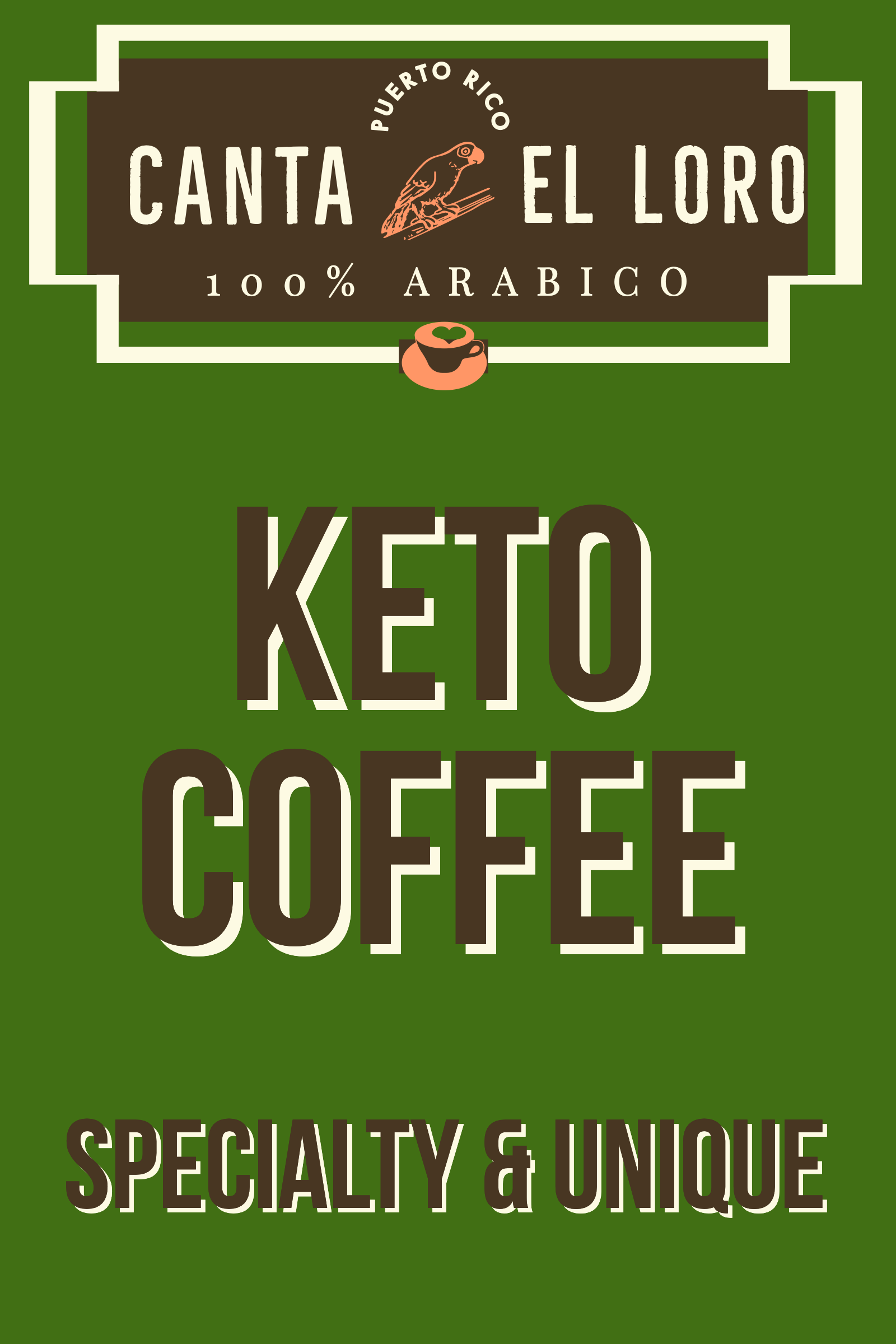 Mushroom Coffee Fusion - Lion’s Mane & Chaga - KETO ESPRESSO
