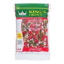 SOFRITO EN BOLSA KINGS CROWN (1 LIBRA)