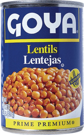 COMBO DE 6 LATAS DE LENTEJAS (15.5 OZ) CADA LATA