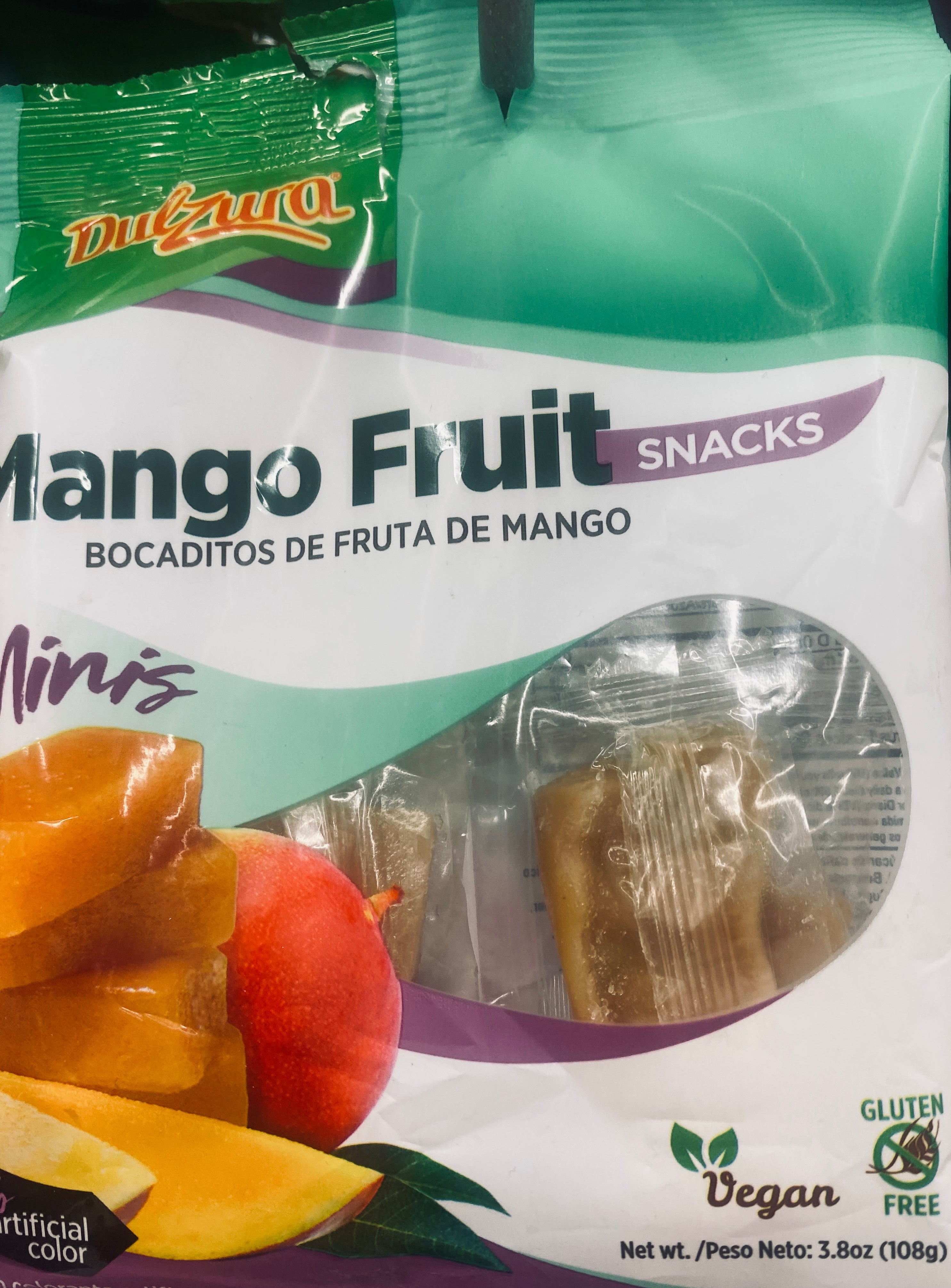 BOCADITOS DE MANGO ORGANICOS Y VEGANOS